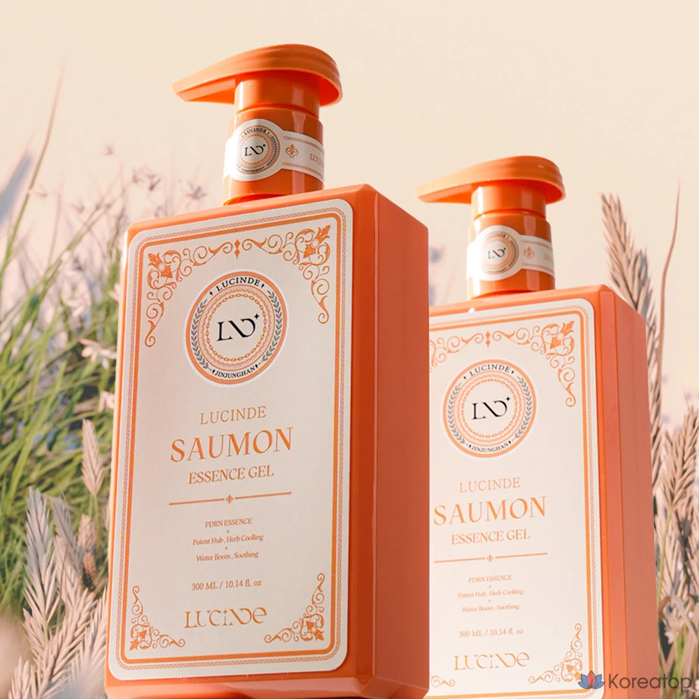 Lusand PDRN Лососевая гиалуроновая кислота Коллаген Увлажняющий Быстросохнущий Успокаивающий Эластичность Пантенол Сквалан Аквапорин Ампула REJURAN Essengel, 1 шт., 300 мл