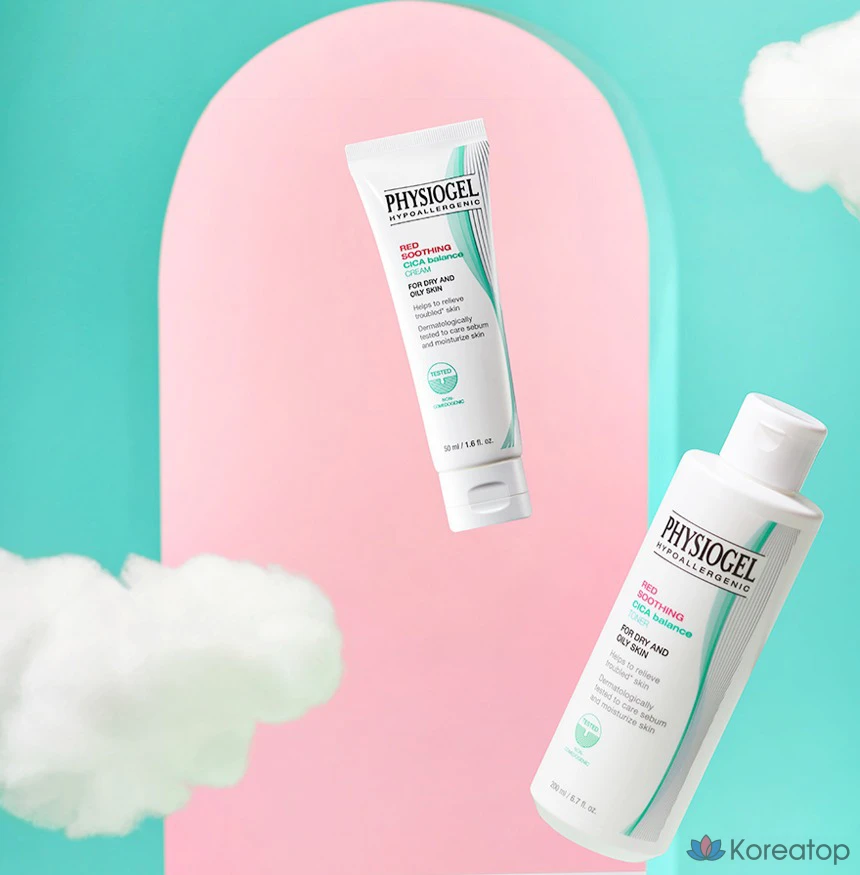 Успокаивающий тоник Physiogel Red Soothing Cica Balance Toner, 200 мл, 1 шт., фото 7