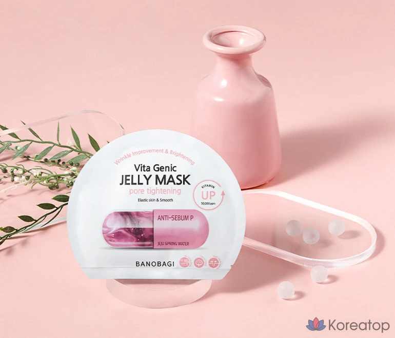 Тканевая маска для лица Banobagi Vitagenic Jelly Mask Pore Tightening, 30 мл, 30 шт., фото 3