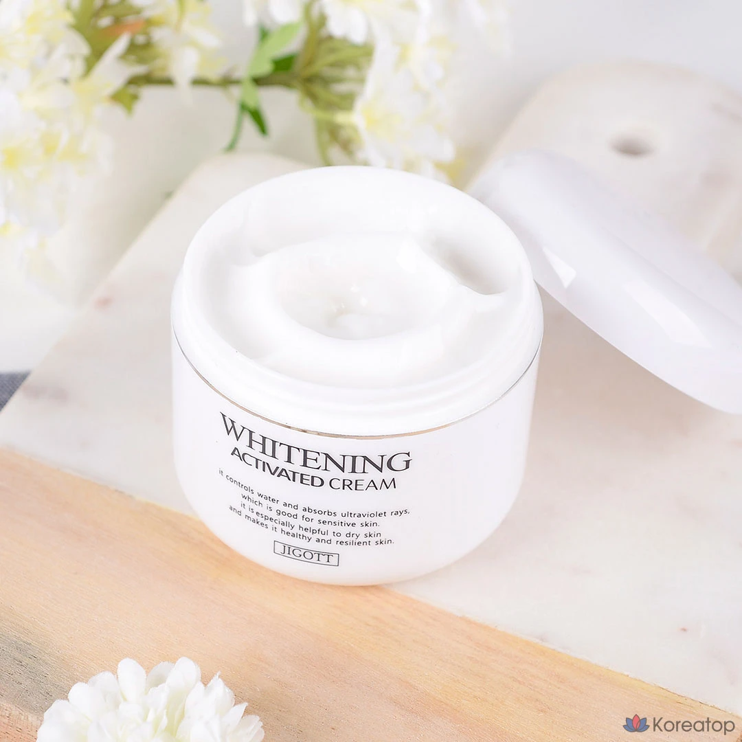 Крем для лица Jigott Whitening Activated Cream, 100 мл, 1 шт.
