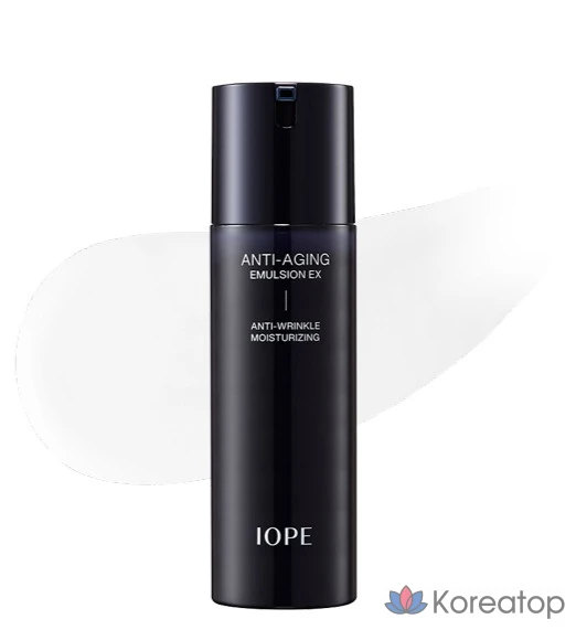 IOPE NEW Мужская антивозрастная эмульсия EX, 120 мл, 1 шт.