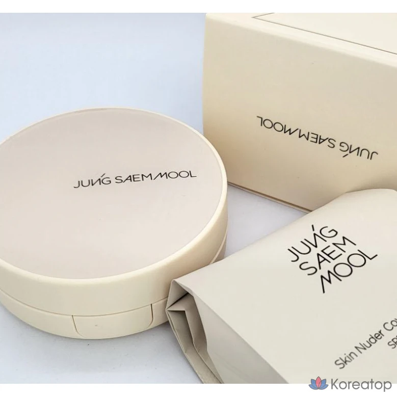 Тональный крем-кушон Jungsaemmool Skin Nude Cover Layer Cushion, оттенок 22 Light, 1 шт.