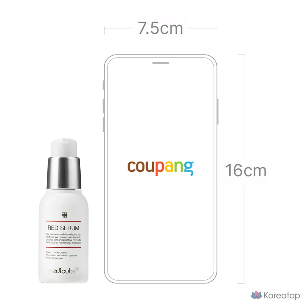 Сыворотка для лица Medicube Red Serum 2.0, 30 мл, 1 шт.