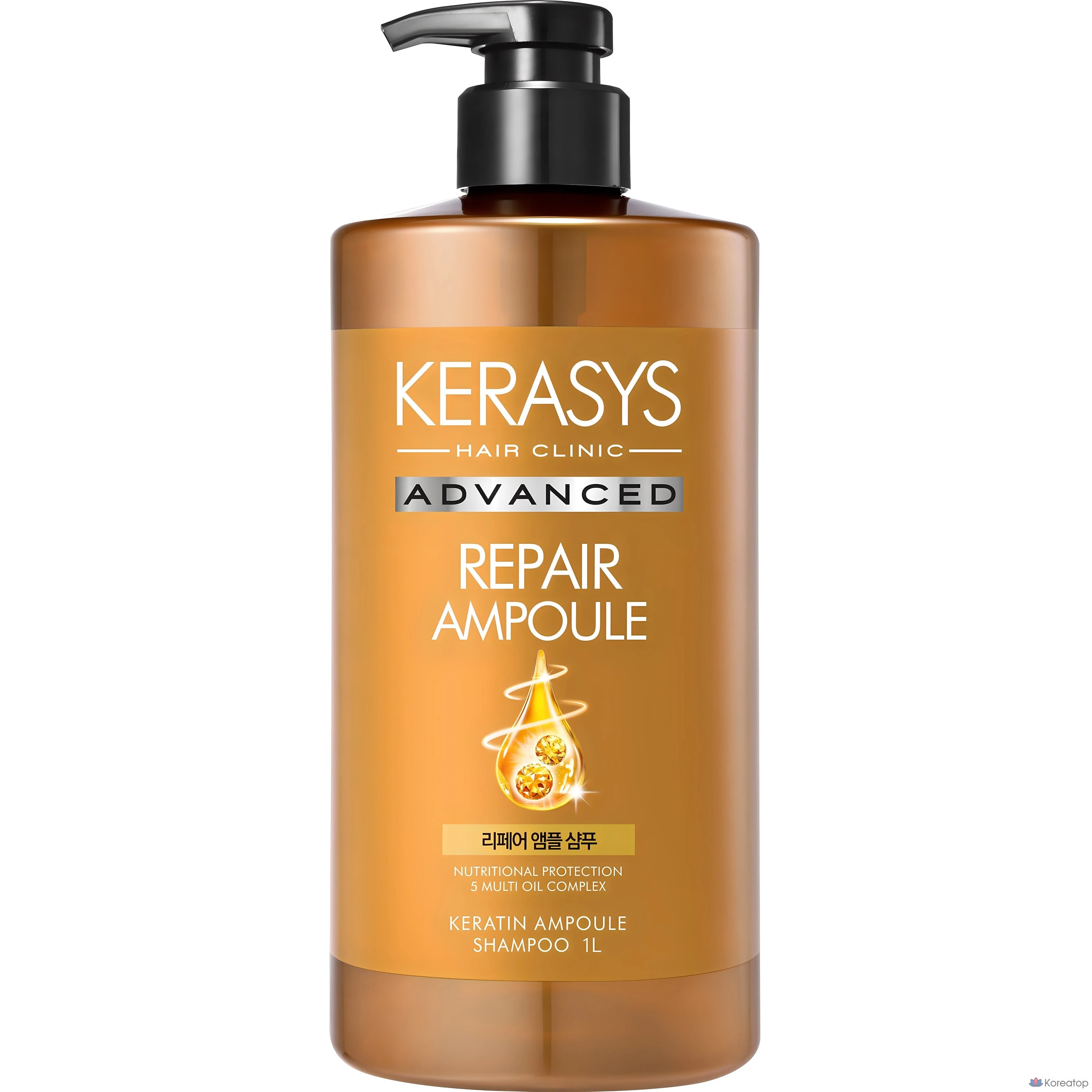 Шампунь KeraSys Advanced Repair Ampoule, 1 л, 1 шт.