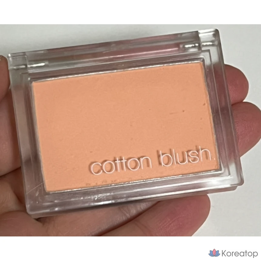 Румяна Missha Cotton Blusher 4 г, оттенок 01 MANDARINE ADE, 1 шт.