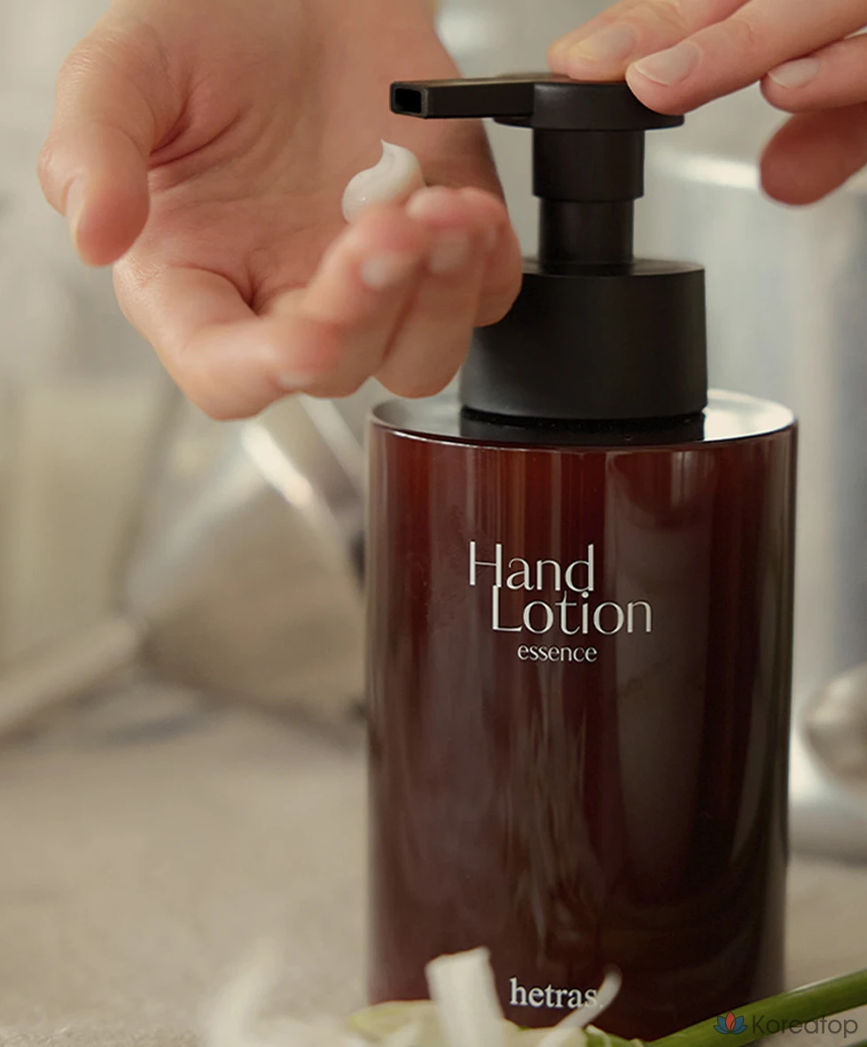 Парфюмерная эссенция HETRAS, лосьон для рук большого объема, Hotel Wood, 515 мл, 1 шт.