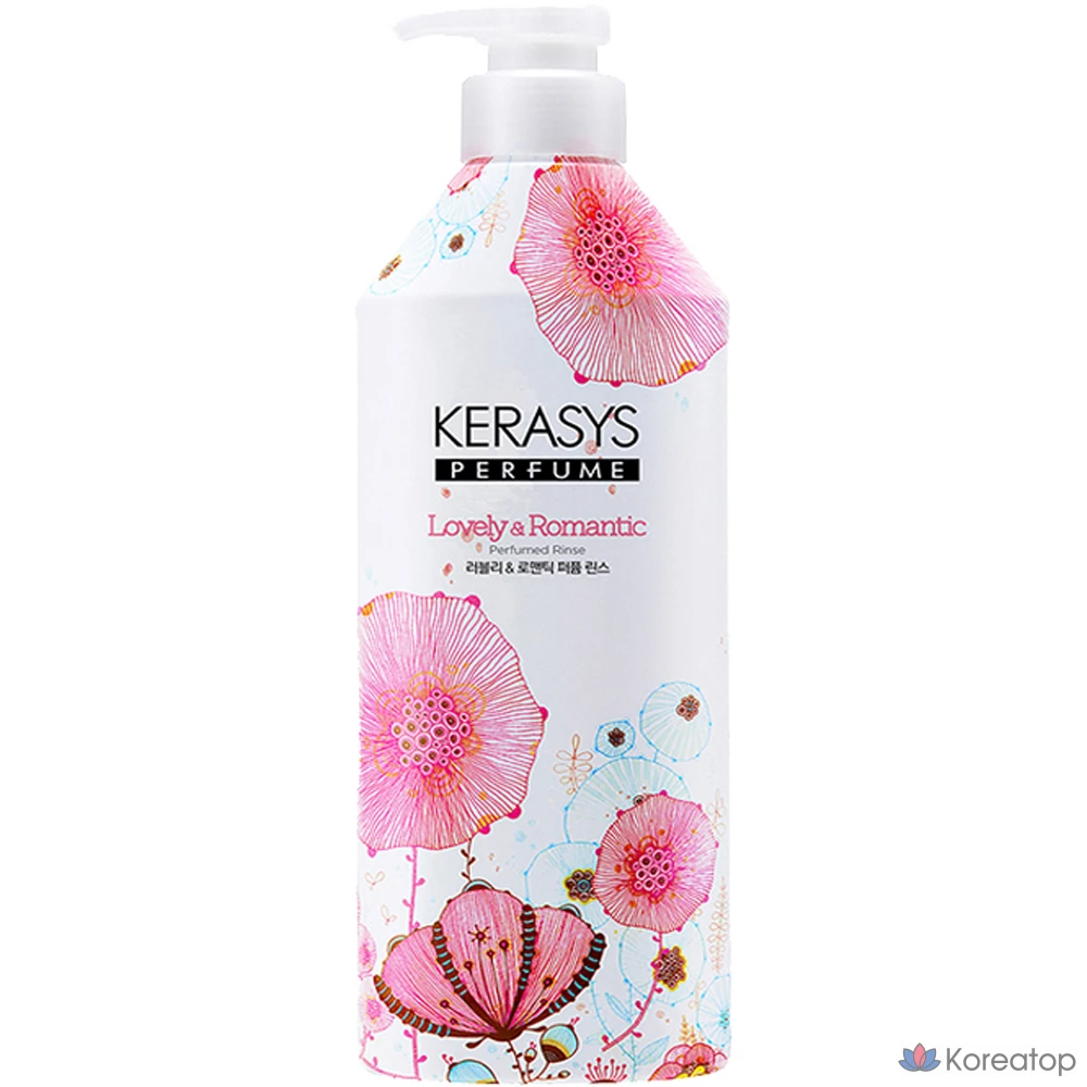 Парфюмерный ополаскиватель для лица KeraSys Lovely & Romantic, 980 мл, 1 шт.