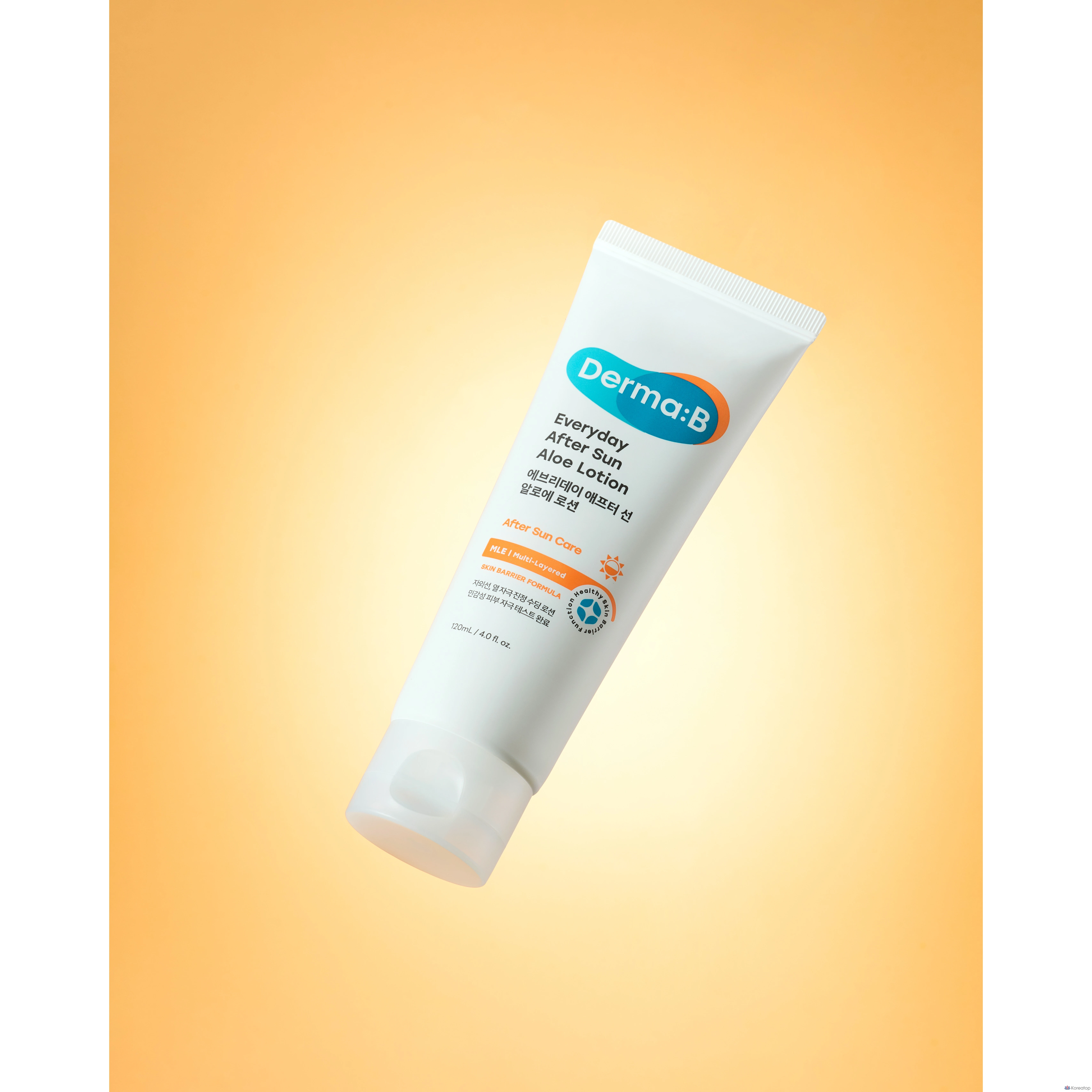 Увлажняющий лосьон после загара DERMA:B Everyday After Sun Aloe Lotion, 120 мл, 1 шт.