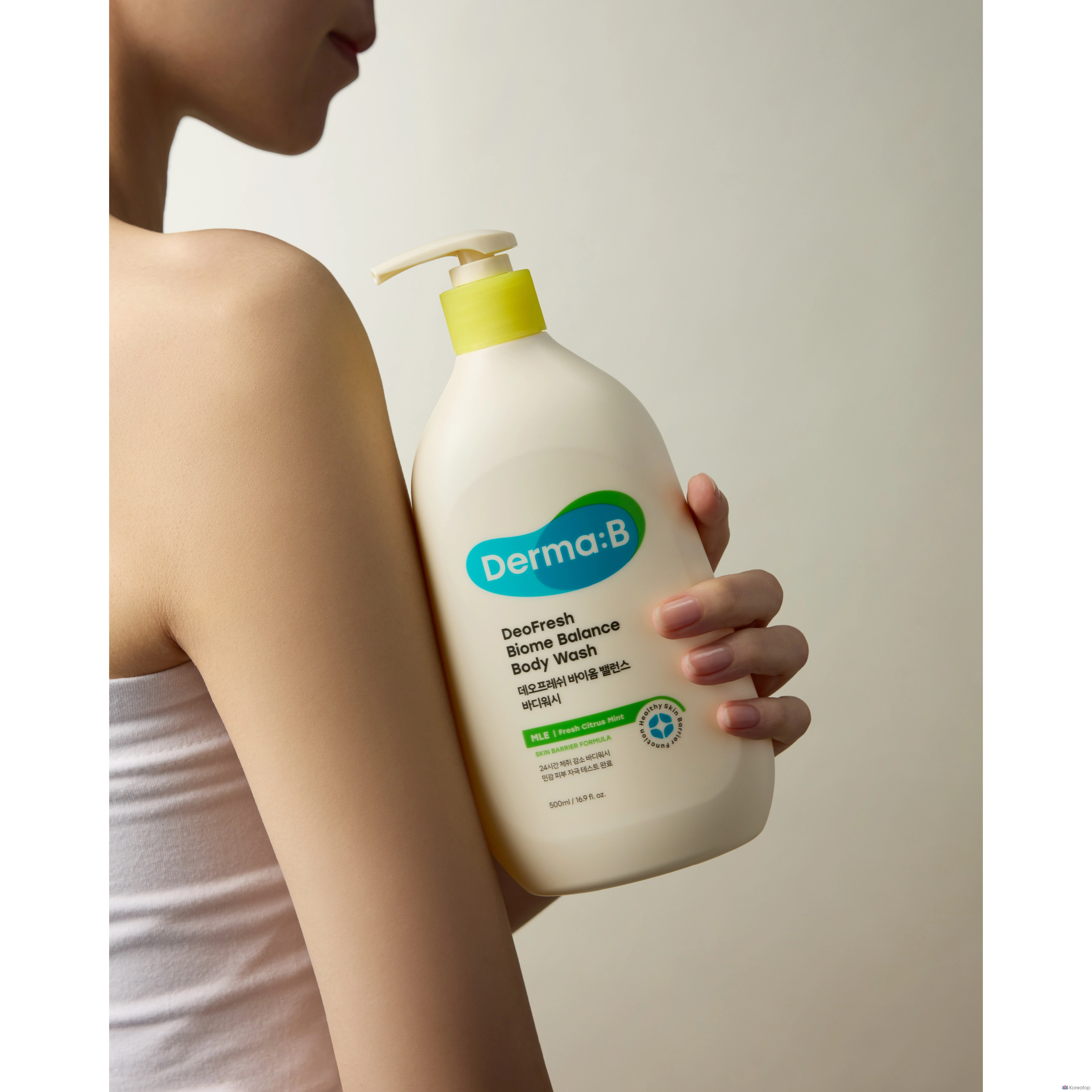 Гель для душа DERMA:B Deo Fresh Biome Balance Body Wash, 500 мл, 1 шт.