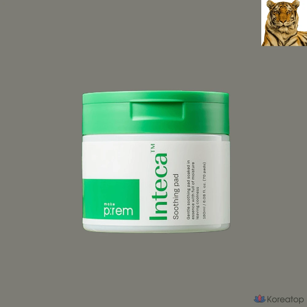 Успокаивающие подушечки MAKE P:REM Inteca, 1 шт., 70 листов.