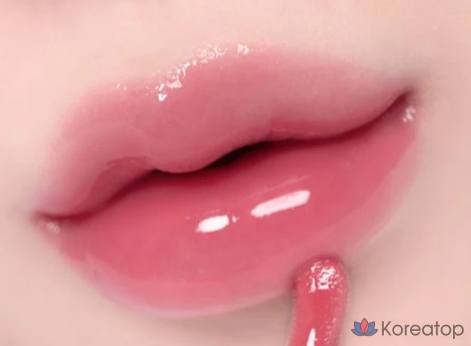 Блеск для губ Etude House Over Glow Gloss, оттенок 06 Taro Berry, 1 шт., фото 2