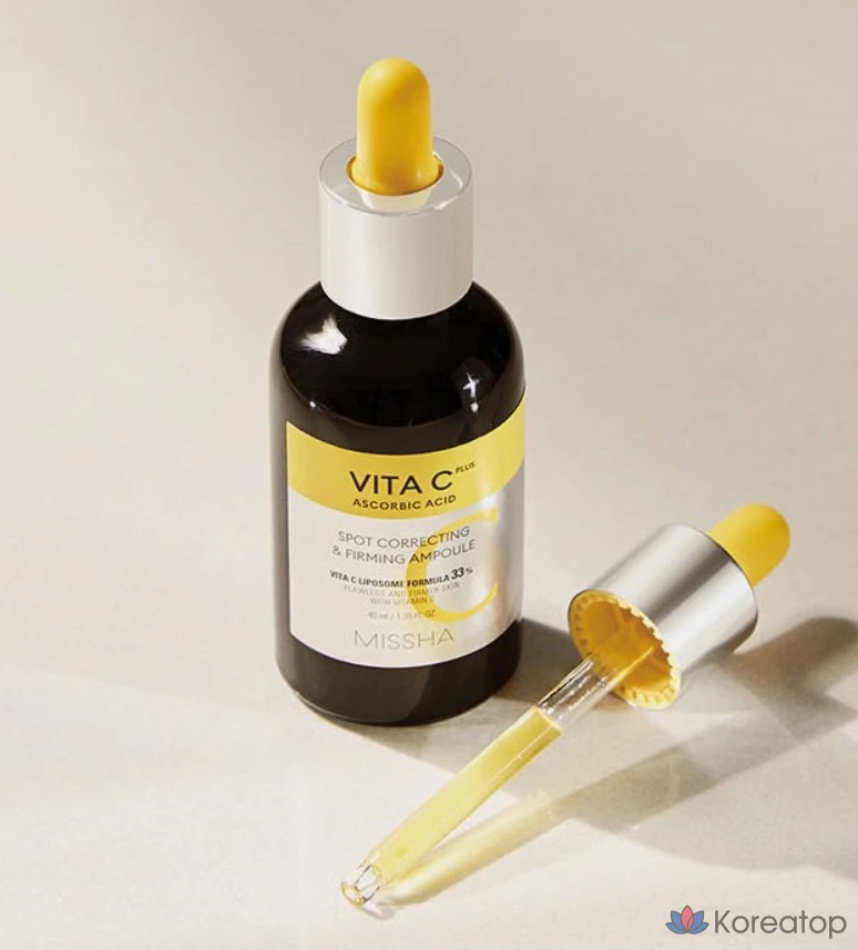 Ампула Missha Vita C Plus Blemish C Elasticity, 40 мл, 1 шт., фото 2