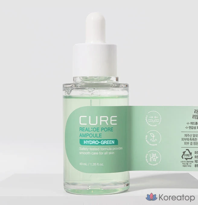 Ампула для очищения пор Aloe Cure Realoe от KIM JEONG MOON Aloe, 40 мл, 1 шт.