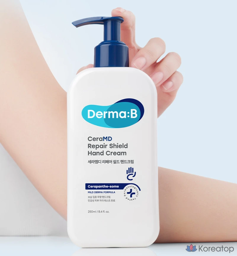 Крем для рук DERMA:B Cera MD Repair Shield Hand Cream, 250 мл, 1 шт.