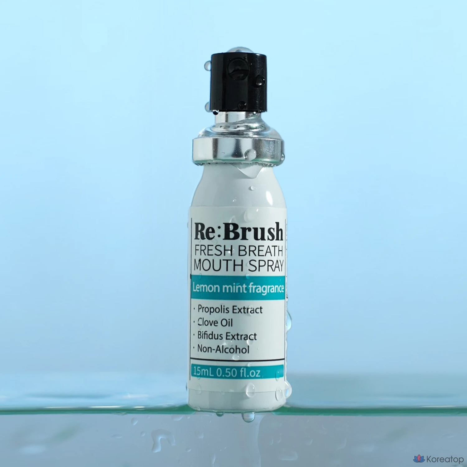 Спрей для полости рта Re:Brush Fresh Breath Alcohol-Free Oral Probiotics, 15 мл, 1 шт.