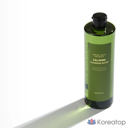 Очищающая успокаивающая вода Eunyul с зелеными семенами, 500 мл, 1 шт.