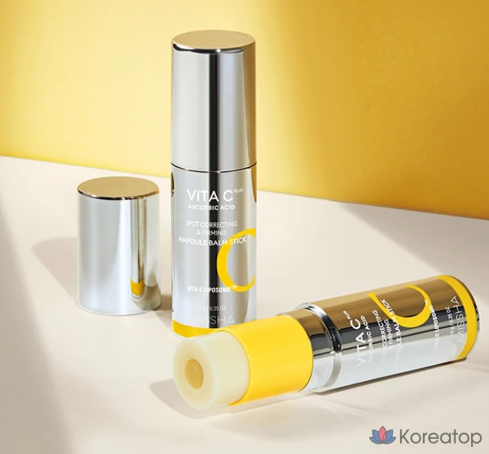 Бальзам-стик Missha Vita C Plus для точечного удаления прыщей и повышения эластичности кожи, 10 г, 1 шт.