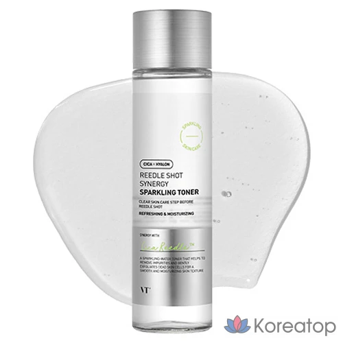 Тоник для лица VT Cosmetics Riddle Shot Synergy Sparkling Toner, 150 мл, 1 шт.