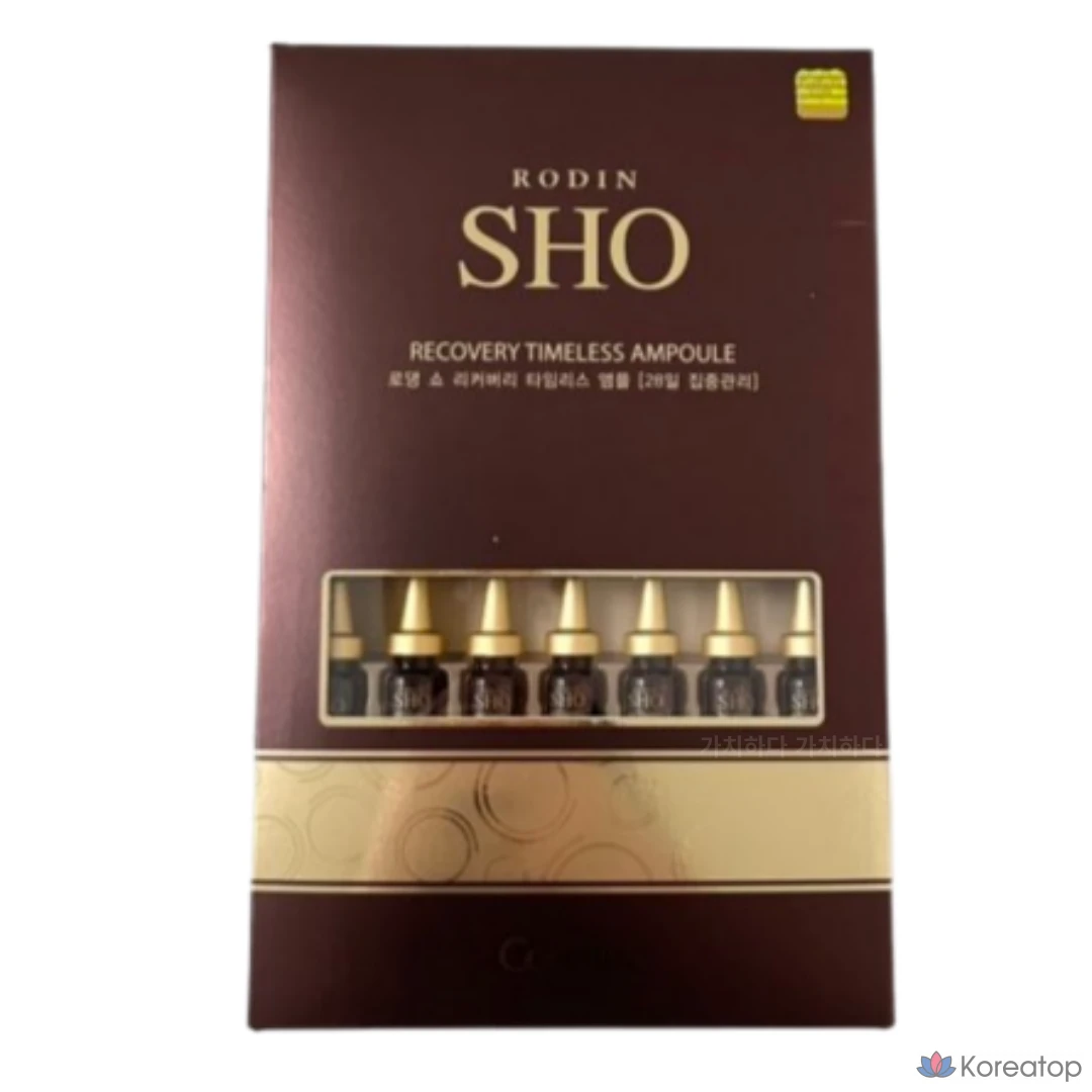 Coreana Rodin Show Recovery Timeless Ampoule Noni Extract Wrinkle Improvement Skin Moisturizing, 28ml, 1 шт., фото 2