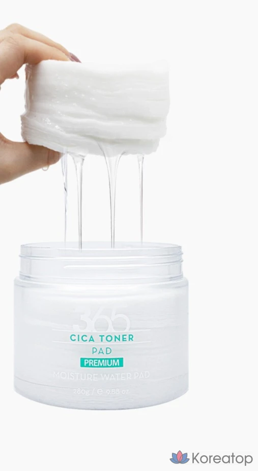 3W Clinic 365 Days Cica Toner Pad, 280 г, 1 шт.