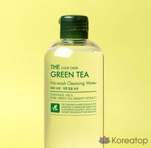 Очищающая вода Tony Moly The Chok Chok с зеленым чаем без смывания, 300 мл, 1 шт.