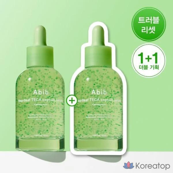 Сыворотка-капсула для ухода за кожей Abib Eoseongcho Teca Calming Drop, 50 мл, Double Plan Care 2260471.