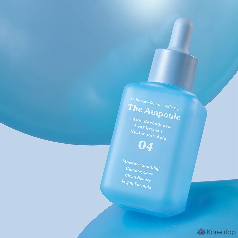 Сыворотка Dermashare The Ampoule Vegan Aloe Vera Leaf Hyaluronic Acid, 60 мл, 1 шт.