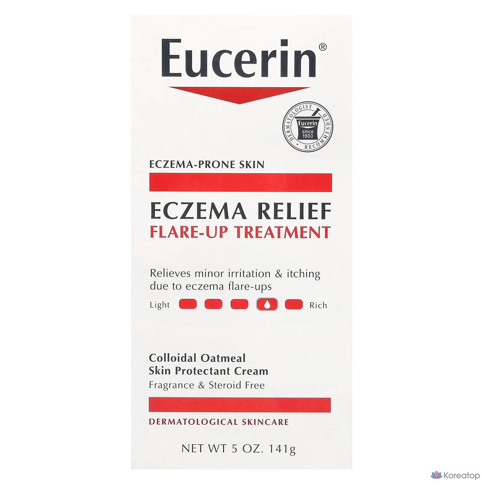 Крем Eucerin Flare-Up Treatment Colloidal Oatmeal Ceramide, 141 г, 1 шт., фото 2