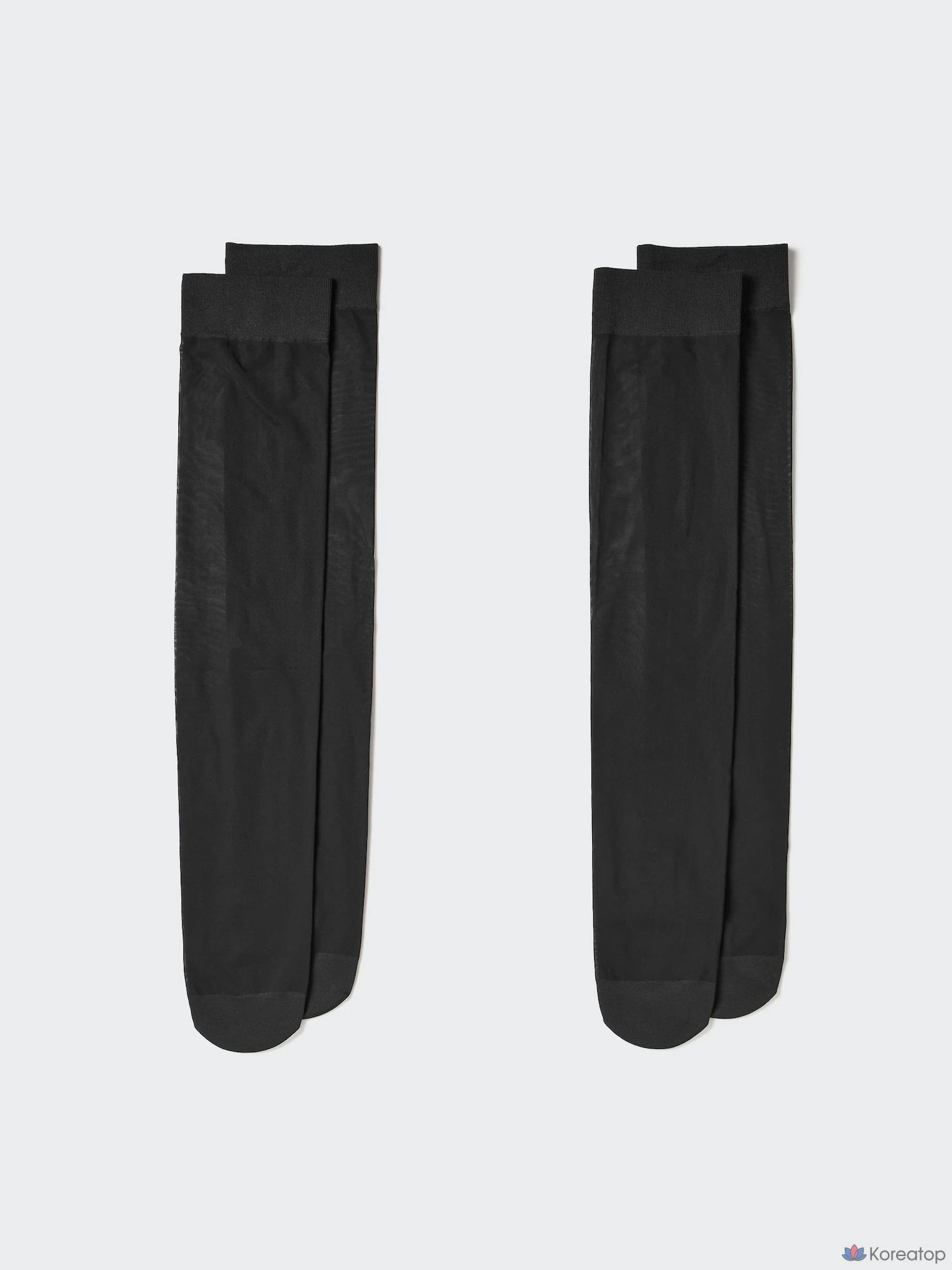 Носки высокие Uniqlo Sheer Knee High Socks, 2 пары