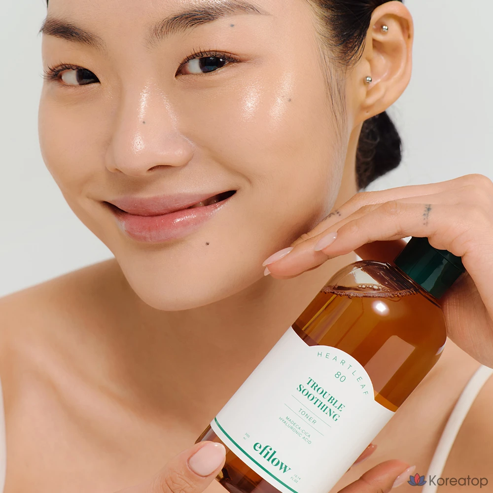 Успокаивающий тоник Epilow Eoseongcho с 80% гиалуроновой кислотой, 300 мл, 1 шт.