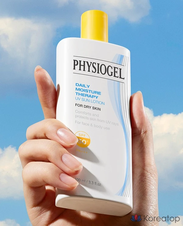 Солнцезащитный лосьон Physiogel Daily Moisture UV Family Sun Lotion SPF50+ PA+++, 100 мл, 1 шт.