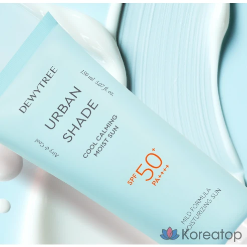 Солнцезащитный крем Dewytree Urban Shade Cool Calming Moisture SPF50+ PA++++