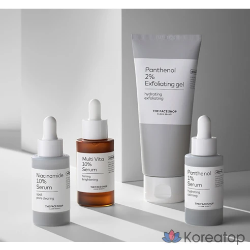 Тонизирующая и осветляющая сыворотка The Face Shop Ultimate Multi Vita 10%