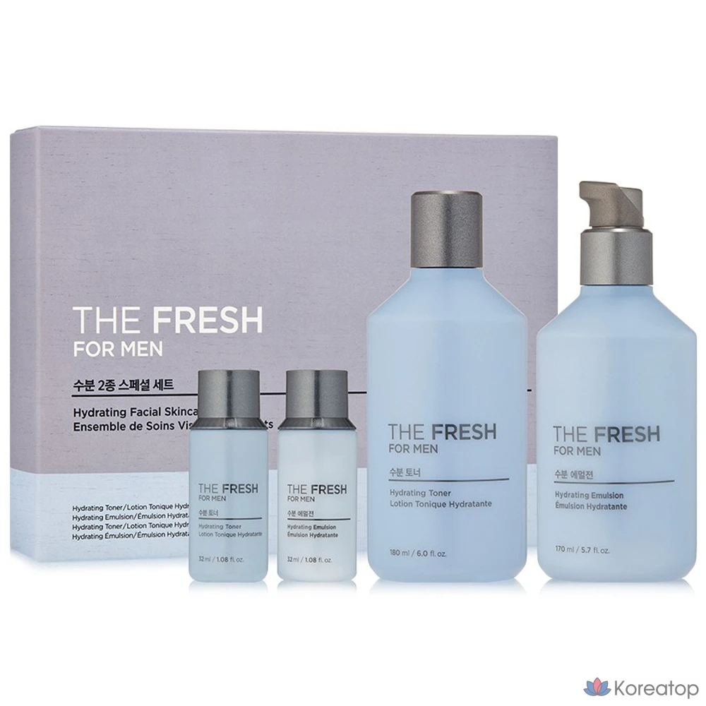 Набор для увлажнения кожи The Face Shop The Fresh For Men Moisture из 2 предметов (1 комплект)