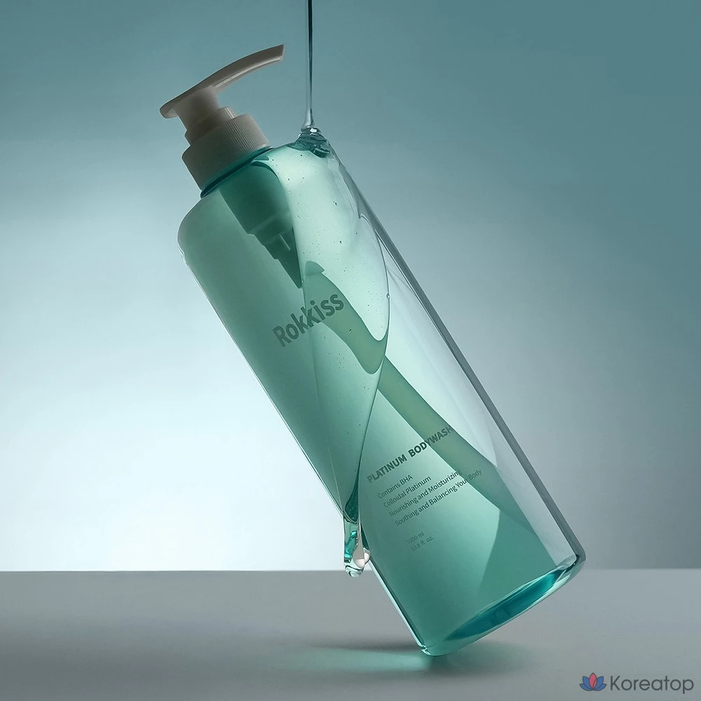 Гель для душа Rokkiss Platinum Mild Acid Body Wash, 1 л, 1 шт.