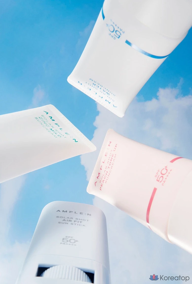 Солнцезащитный стик AMPLE:N Solar Shot Air Fit SPF50+ PA++++, 20 г, 1 шт.