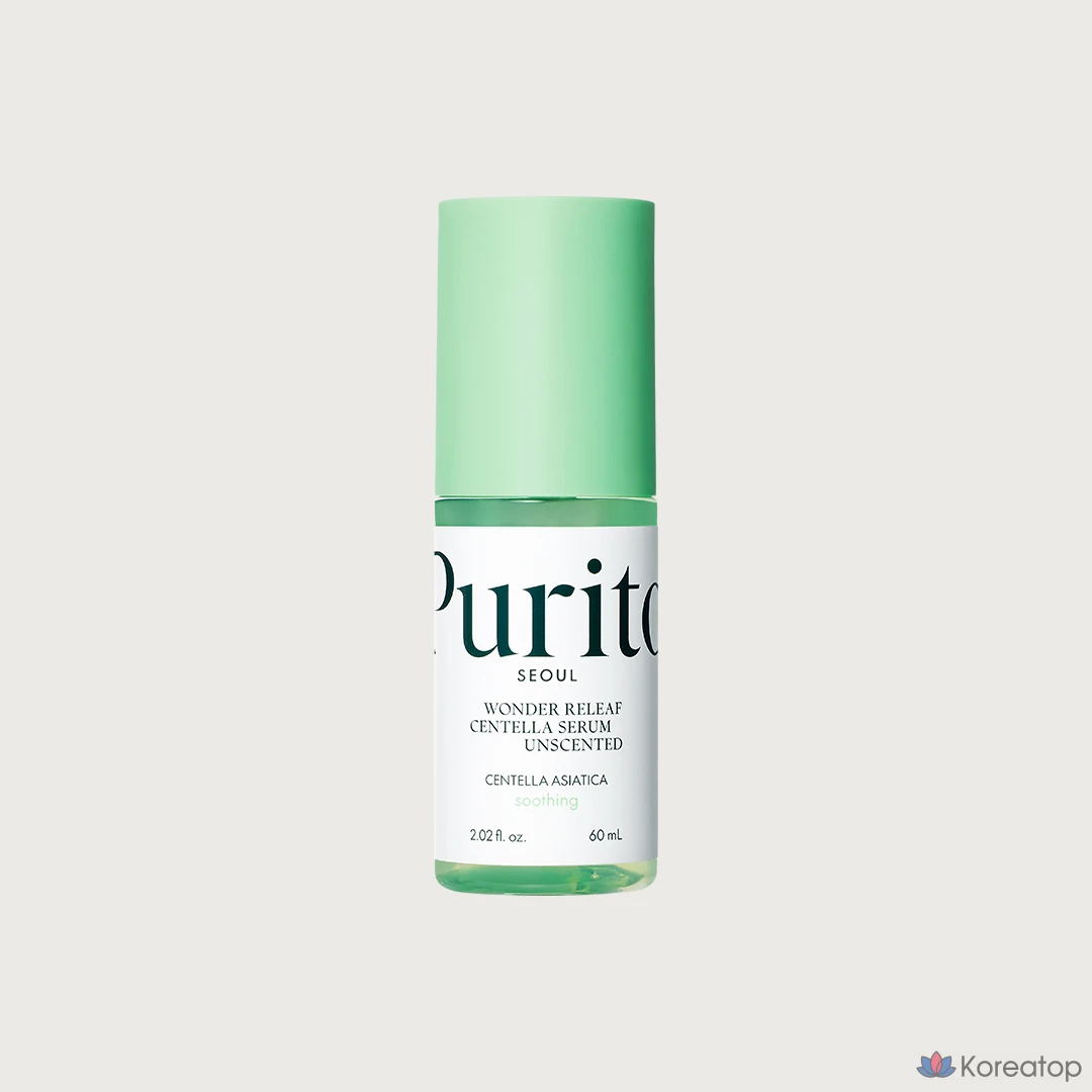 Сыворотка для тела Purito Seoul Wonder Relief с экстрактом центеллы, без запаха, 1 шт., 60 мл