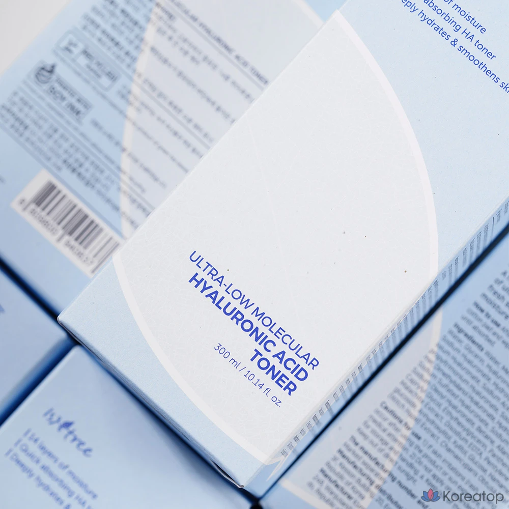 Тоник Isntree с ультранизкомолекулярной гиалуроновой кислотой, 300 мл, 1 шт.