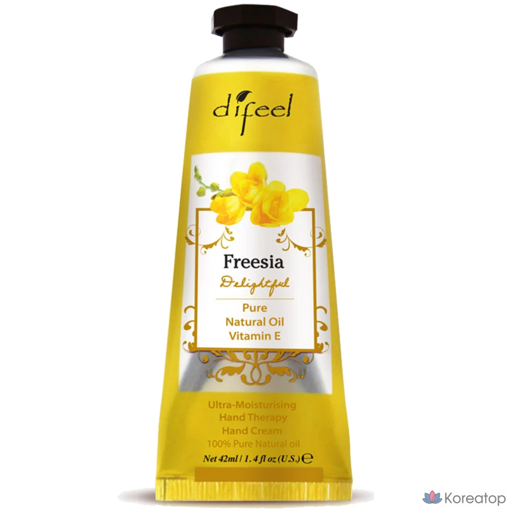 Крем для рук Difeel Nature Фрезия, 42 мл, 1 шт.