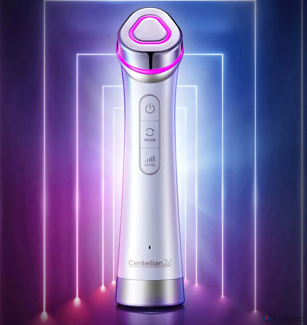 Centellian24 Derma Pulse Booster Multi-Shot Skin Massager + Boosting Shot Gel 250ml DKPC24-1, Silver (Multi-Shot) + White (Boosting Shot Gel), фото 6