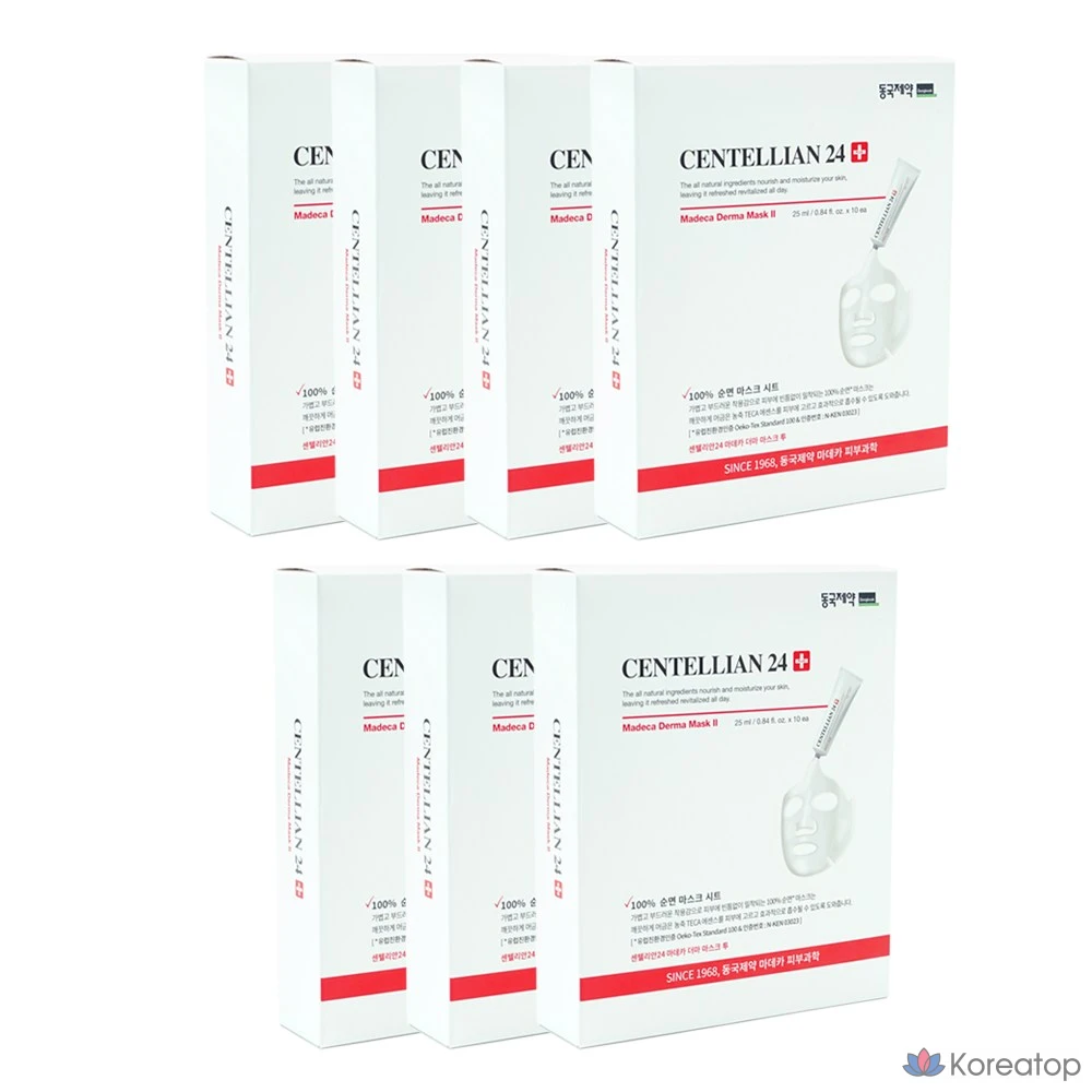 Centellian24 Madeca Derma Mask Pack 2, 7, 10 шт.