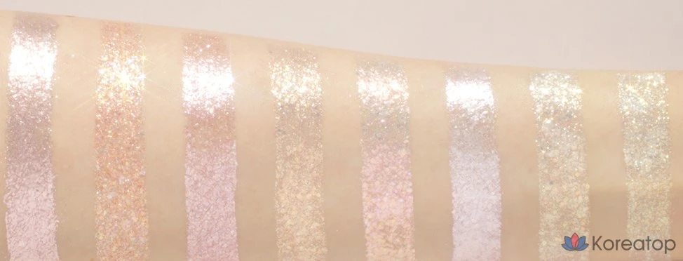 Жидкий глиттер Dasique Starlit Jewel Liquid Glitter, оттенок 04 Rose Quartz, 1.8 г, 1 шт., фото 7