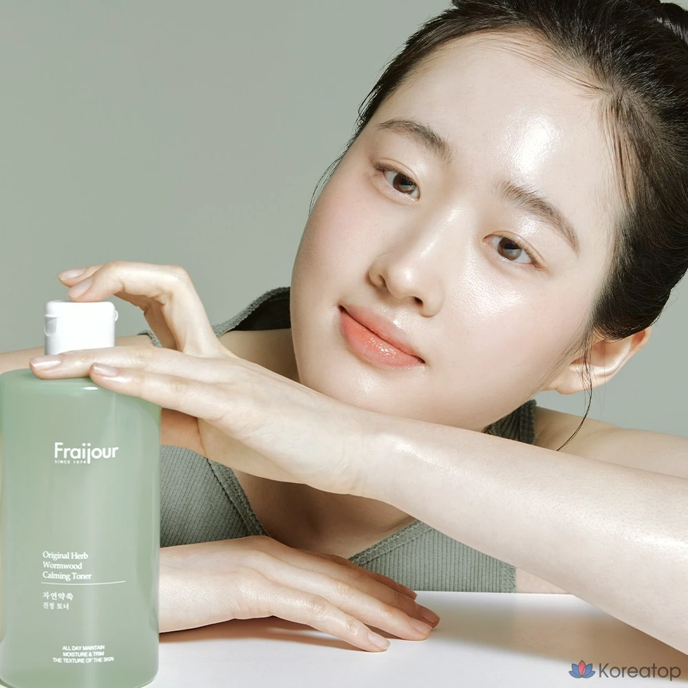 Тонер Fraijour Original Herb Natural Mugwort Soothing Toner, 500 мл, 1 шт.