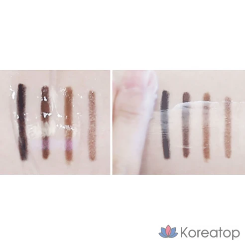 Водостойкий автоматический карандаш-лайнер Etude Proof 10 Gel № 2 Темный какао