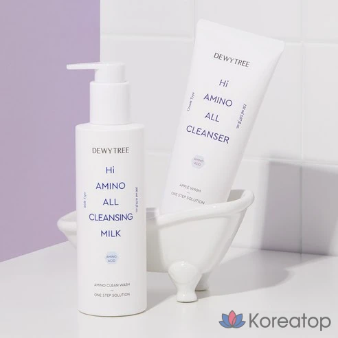 Очищающее молочко Dewitri High Amino All, 200 мл