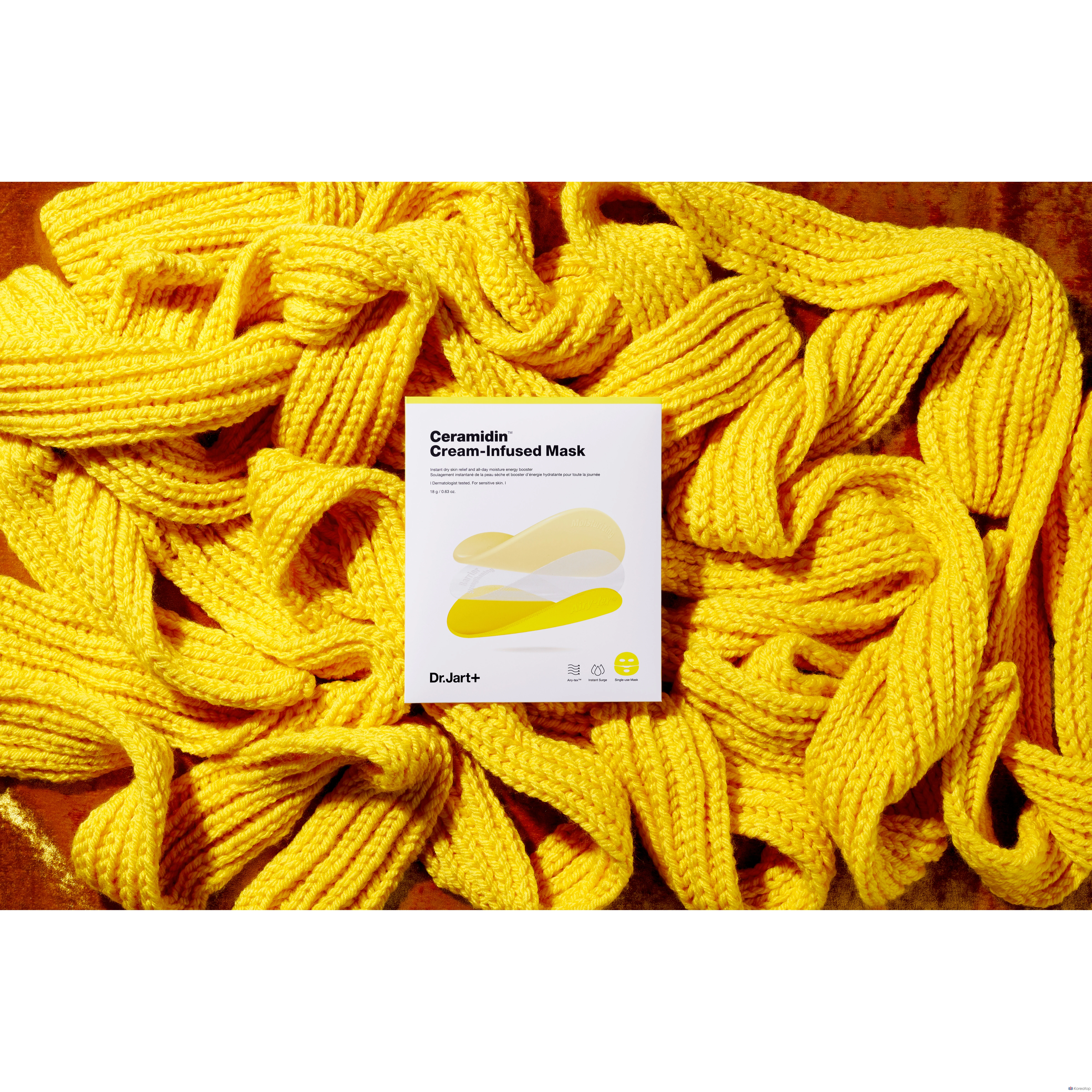 Крем-маска Dr. Jart+ с церамидином, 18 г, 1 упаковка, 5 шт., фото 2