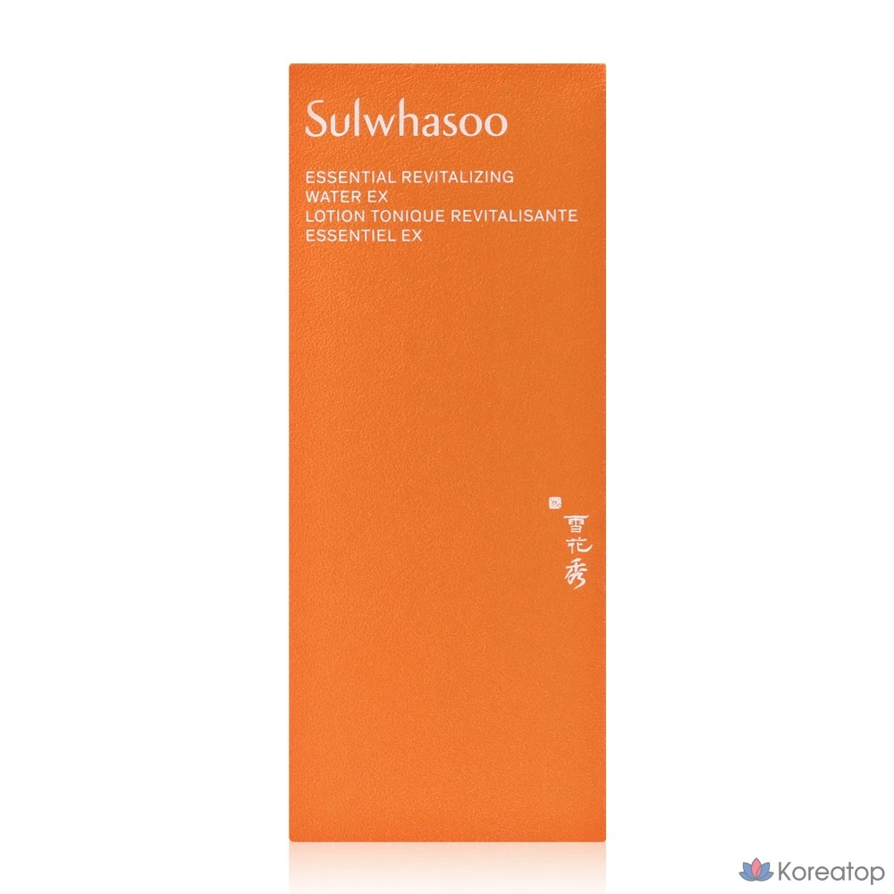 Sulwhasoo Essential Balancing Water EX, 150 мл. Успокаивающая и увлажняющая базовая косметика для обновления кожи.