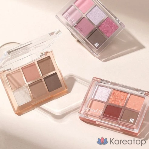 Палитра теней Merge New Mood Fit Shadow Palette NM1 Dry Softening