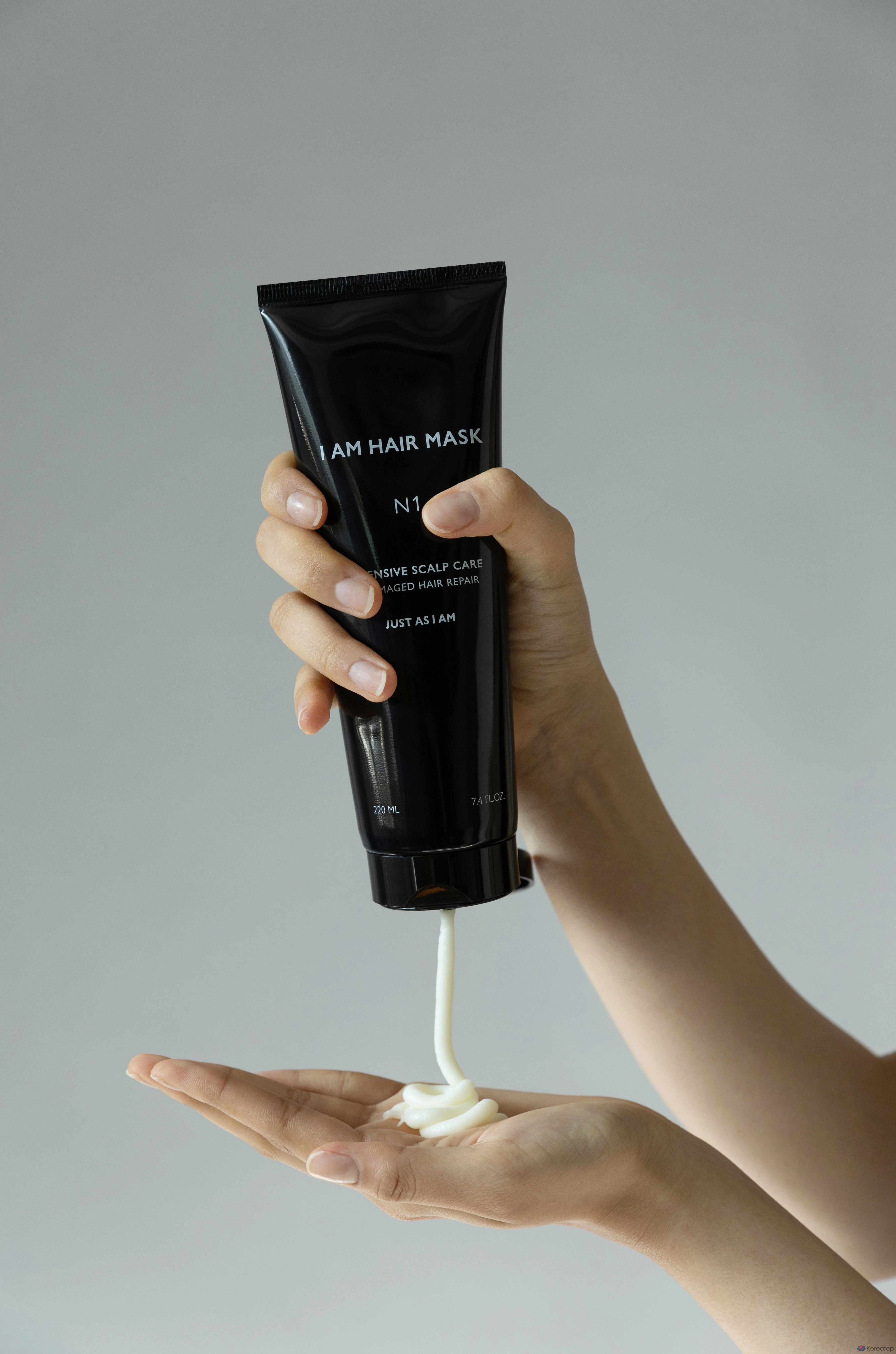 Маска для волос JUST AS I AM I'm Damaged Repair N1 Hair Mask, 220 мл, 1 шт.