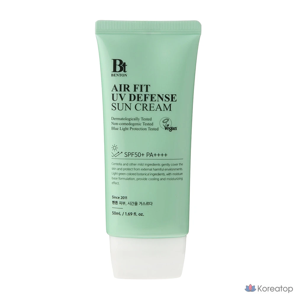Солнцезащитный крем Benton Airfit UV Defense SPF50+ PA++++, 1 шт., 50 мл